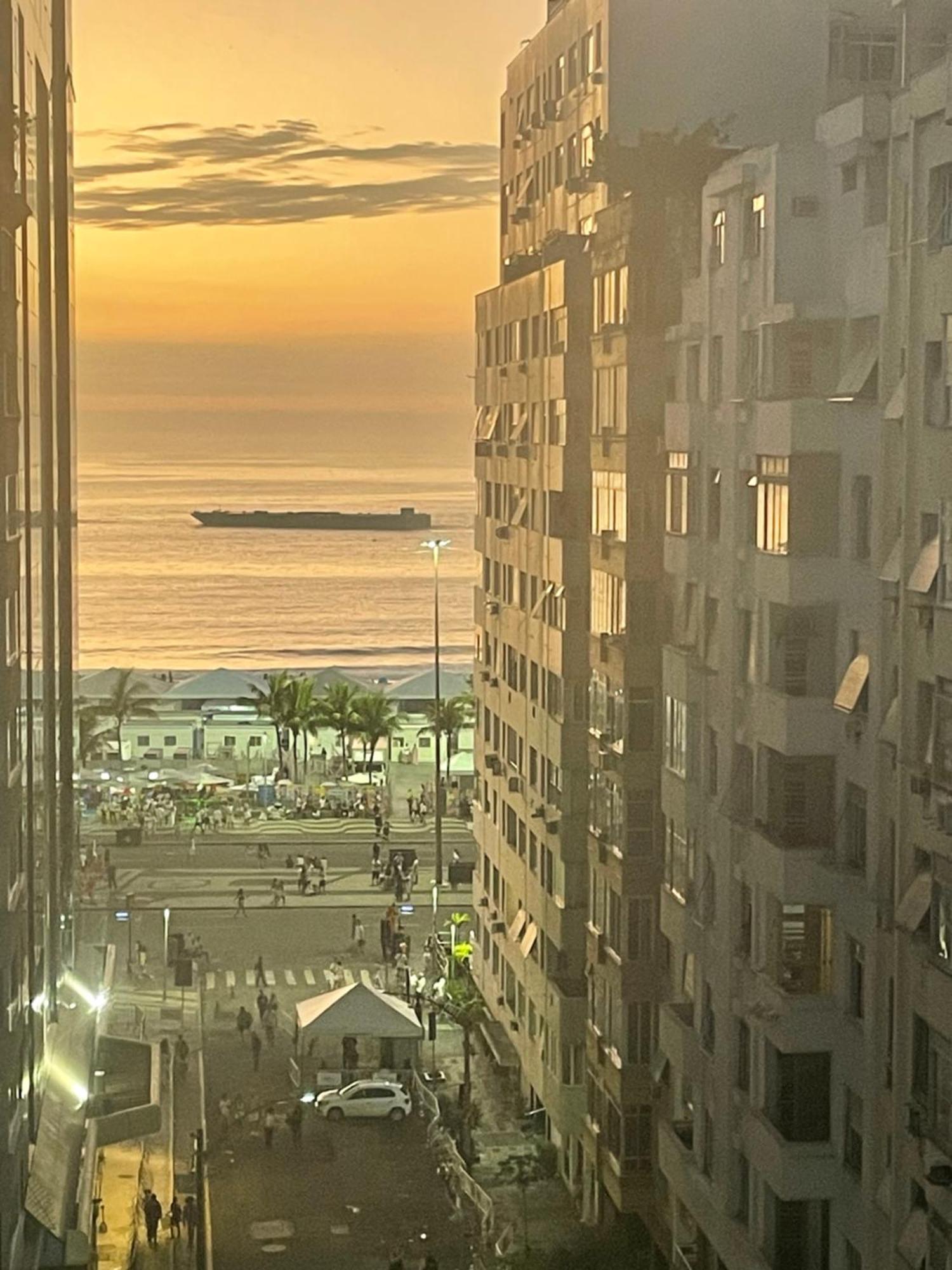 Apartamento Copacabana, Vista Para O Mar E Com Garagem 里约热内卢 外观 照片