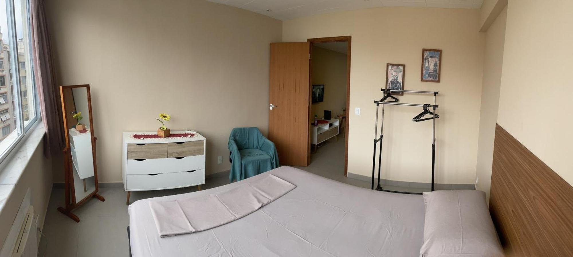 Apartamento Copacabana, Vista Para O Mar E Com Garagem 里约热内卢 外观 照片